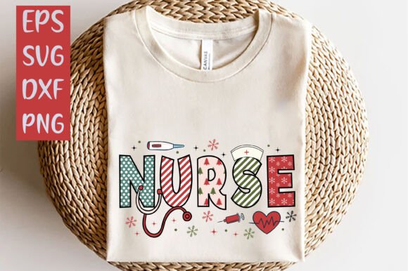 A Designer's Look at the Nurse Christmas PNG for Embroidery Projects