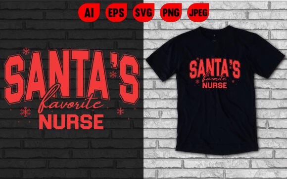 A Designer's Take on Santa's Favorite Nurse Embroidery