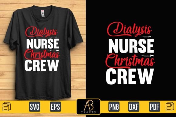 A Designer's Take on the Dialysis Nurse Christmas Crew Embroidery
