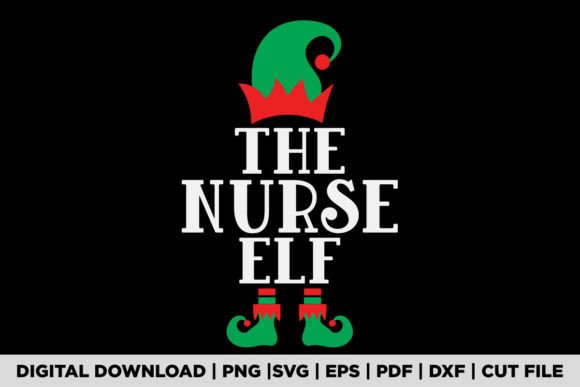 A Nurse Elf Design That Brings Holiday Charm to Your Projects