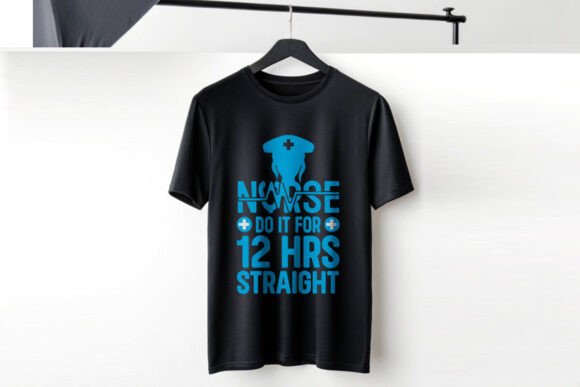 A Nurse's Witty Work Ethic: Evaluating a Bold Embroidery Design