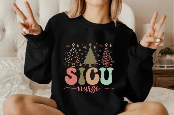 A Professional Designer’s Review: The SICU Nurse Christmas Sweatshirt Gift