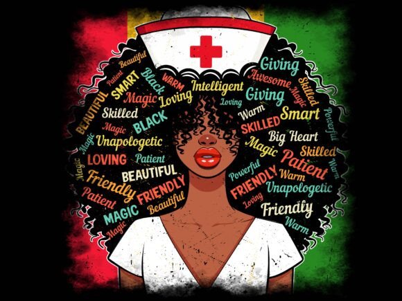 A Word Cloud Embroidered: Why Black Nurse Empowerment Hits Home