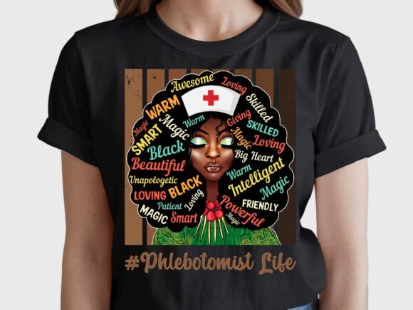 Afro Nurse Empowerment Word Cloud: A Designer's Hands-On Review