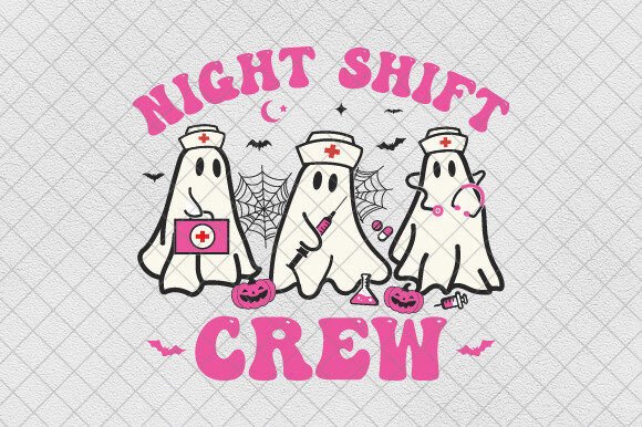Halloween Nurse Ghost: A Design for Practical Stitching