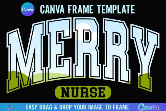 Putting the Merry Nurse Christmas Frame to Work