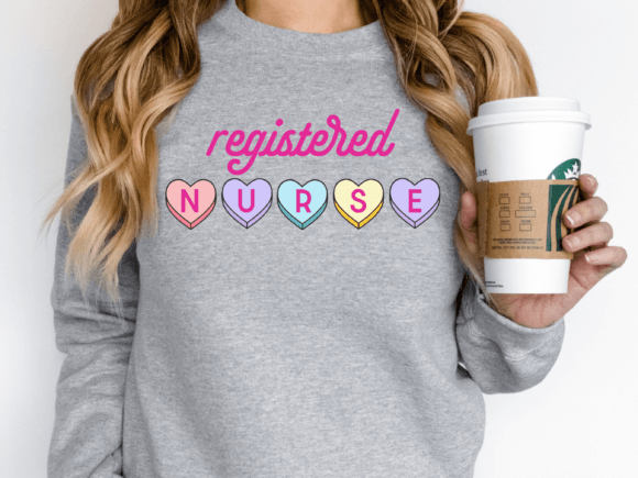 Registered Nurse Candy Hearts: A Design Worth Stitching