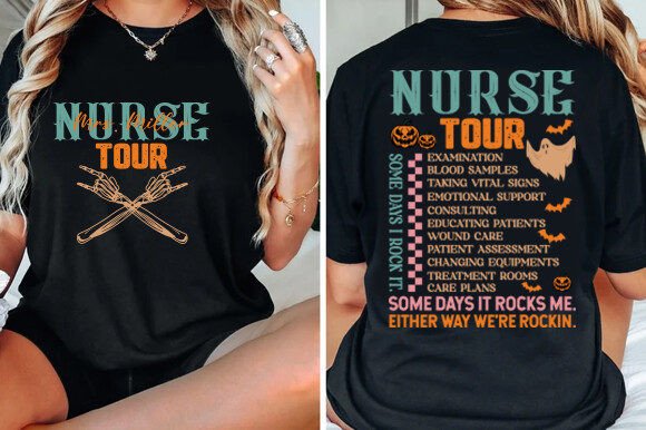 Reviewing the Retro Nurse Tour Halloween Embroidery Design